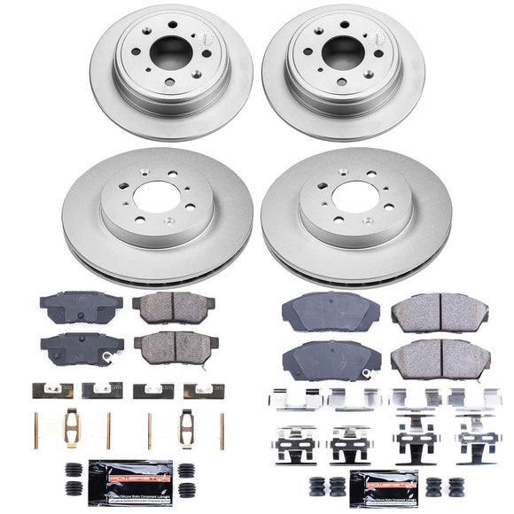 Z23 Daily Driver Premium Carbon-Fiber Ceramic Brake Pad and Fully Coated Rotor K