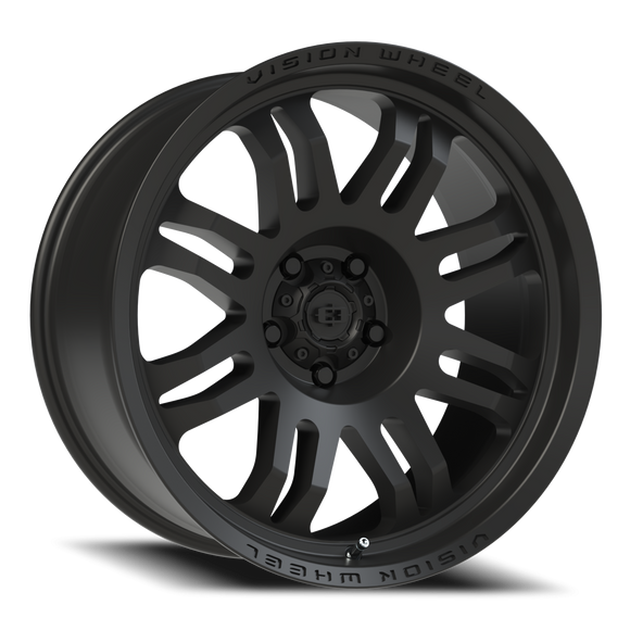 20x9.5 Vision 409 Inferno Black Wheel 5x127 ET-18 CB78.1