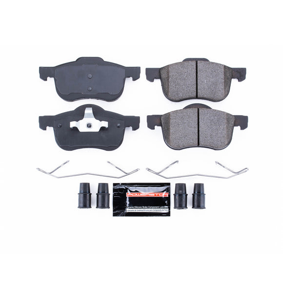 PowerStop Z23 Evolution Sport Carbon-Fiber Brake Pads With Hardware