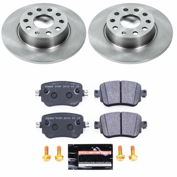 PowerStop Track Day Spec High-Performance Brake Pad and Rotor Kit