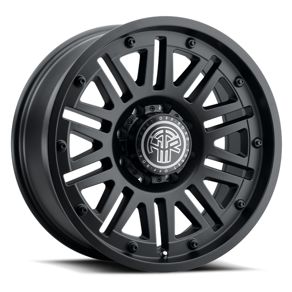 20x9 Thret Offroad Storm-701 Satin Black Wheel 8x165.1 ET0 CB125.2