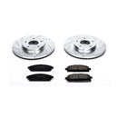 PowerStop Z23 Daily Driver Carbon-Fiber Ceramic Brake Pad and Drilled & Slotted
