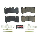 PowerStop Z23 Evolution Sport Carbon-Fiber Brake Pads With Hardware