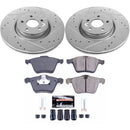 PowerStop Z23 Daily Driver Carbon-Fiber Ceramic Brake Pad and Drilled & Slotted