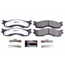 PowerStop Z36 Truck And Tow Carbon-Fiber Ceramic Brake Pads With Hardware