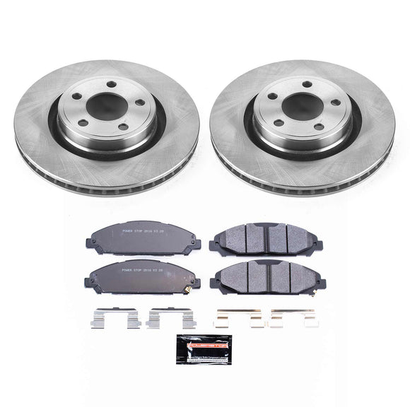 PowerStop Track Day High-Performance Brake Pad and Rotor Kit