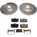 PowerStop Z23 Daily Driver Carbon-Fiber Ceramic Brake Pad and Drilled & Slotted