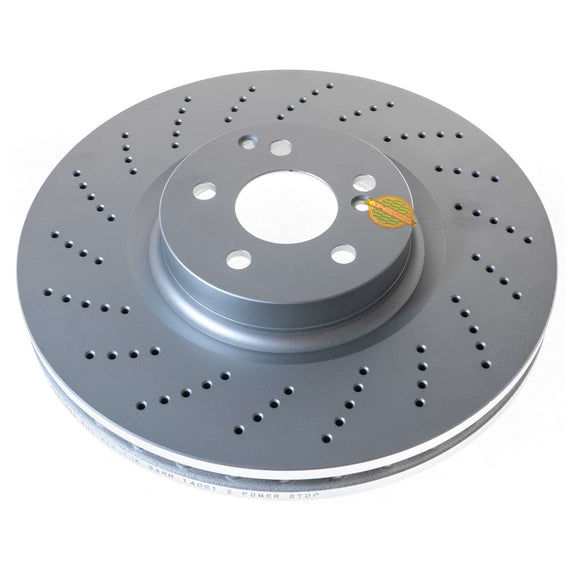 PowerStop Evolution Genuine Geomet Coated Rotors Front For Mercedes-Benz C63 AMG