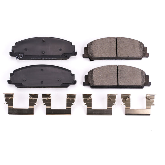 PowerStop Z17 Evolution Ceramic Brake Pads With Hardware