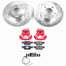 PowerStop Z23 Daily Driver Carbon-Fiber Ceramic Pads Drilled & Slotted Rotor & C
