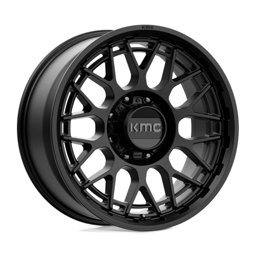 20X9 KMC KM722 Technic Satin Black 8X165.1 8X6.5 ET18 Wheel Rim