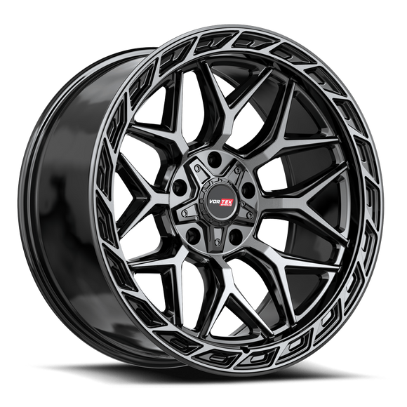 20x9 Vortek VRP-504 Enzo Black 6x135 ET0 CB106.1 Wheel