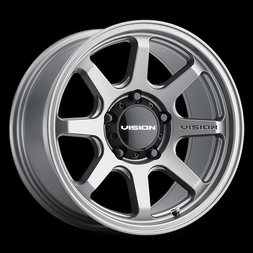 17x9 Vision 351 Flow Satin Grey 8x170 ET0 Wheel Rim