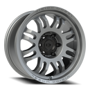 18x9 Vision 409 Inferno Gray Wheel 6x135 ET12 CB87.1