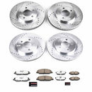 PowerStop Z26 Street Performance Ceramic Brake Pad and Drilled & Slotted Rotor K