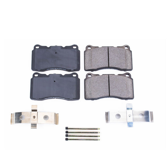 PowerStop Z17 Evolution Ceramic Brake Pads With Hardware