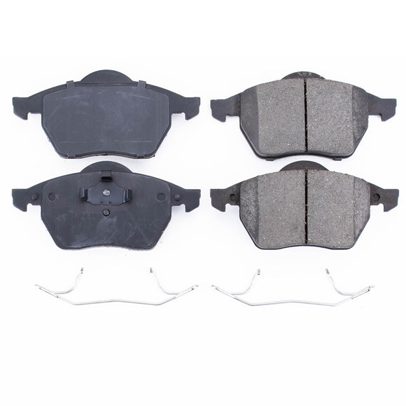 PowerStop Z17 Evolution Ceramic Brake Pads With Hardware