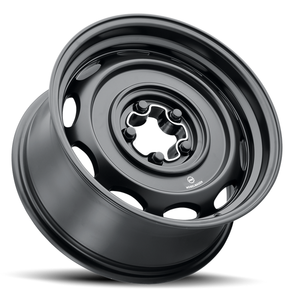 16x7.5 Mobelwagen 512B Interceptor Black 5x112 ET23 CB68.2 Wheel