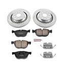 PowerStop Z23 Daily Driver Carbon-Fiber Ceramic Brake Pad and Drilled & Slotted