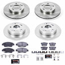 PowerStop Track Day Spec High-Performance Brake Pad and Rotor Kit