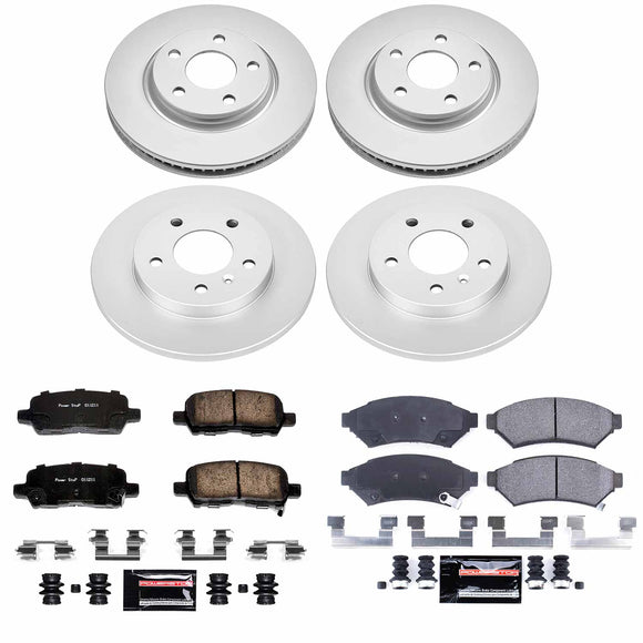 Z23 Daily Driver Premium Carbon-Fiber Ceramic Brake Pad and Fully Coated Rotor K
