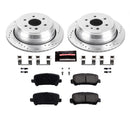 PowerStop Z23 Daily Driver Carbon-Fiber Ceramic Brake Pad and Drilled & Slotted