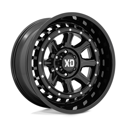 20X10 XD XD866 Outlander Gloss Black 5X127 5X5 ET-18 Wheel Rim