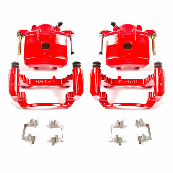 Front PowerStop Caliper Set For Saturn Ion