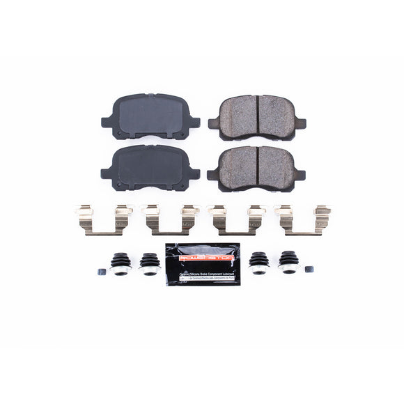 PowerStop Z23 Evolution Sport Carbon-Fiber Brake Pads With Hardware