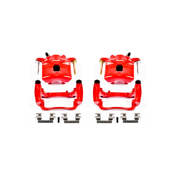 Front PowerStop Caliper Set For Saturn Ion