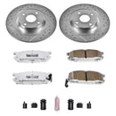 PowerStop Z26 Street Performance Ceramic Brake Pad and Drilled & Slotted Rotor K