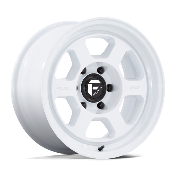18x8.5 Fuel Off-Road FC860 Hype Gloss White 6x139.7 ET-10 CB106.1 Wheel Rim