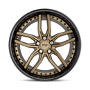 10.5x20 Niche Wheels M195 Methos Matte Bronze Black Bead Ring 5x114.3 ET40 CB72.