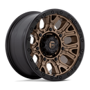 17x9 Fuel Off-Road D826 Traction Matte Bronze with Black Ring 6x139.7 ET1 Wheel
