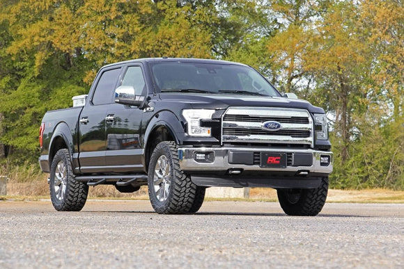 Rough Country 2" Leveling Kit Red For Ford F-150 2WD 4WD 2014-2023
