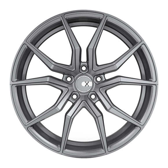 19X10 XO Luxury VERONA Matte Gunmetal 5X114.3 ET42 wheel/rim