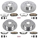 PowerStop Z26 Street Performance Ceramic Brake Pad and Drilled & Slotted Rotor K