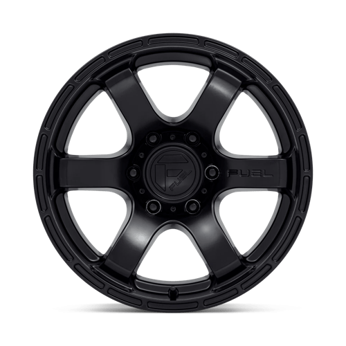18X9 Fuel D766 RUSH Satin Black 6X135 ET20 wheel/rim