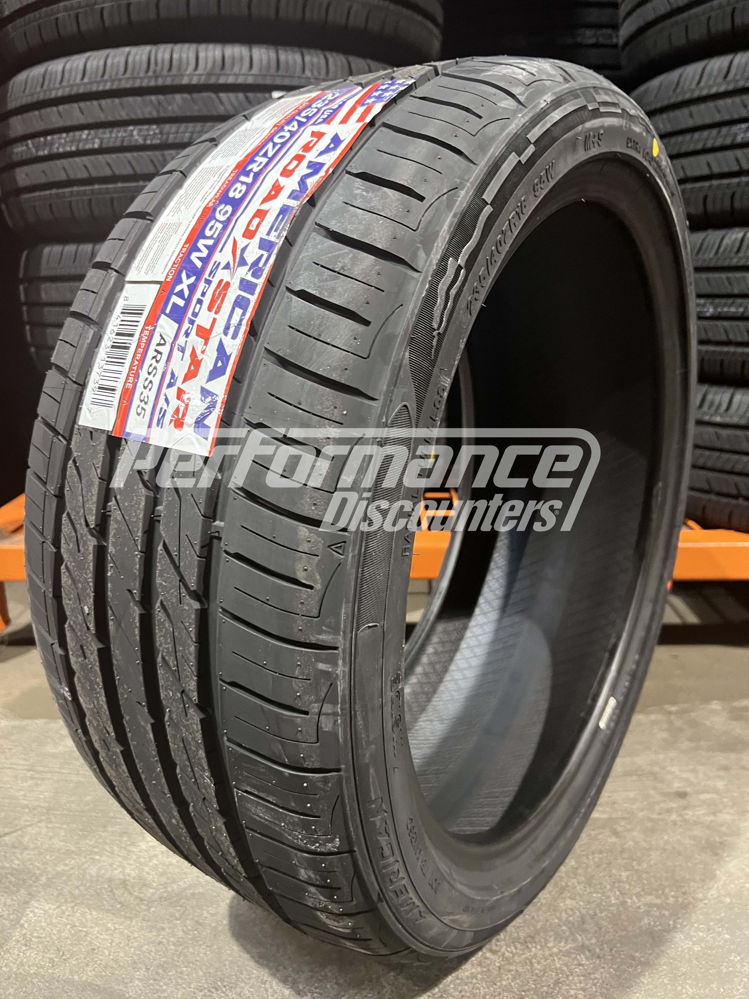 American Roadstar Sport A/S Tire(s) 235/40R18 95W SL BSW 235 40 18 2354018