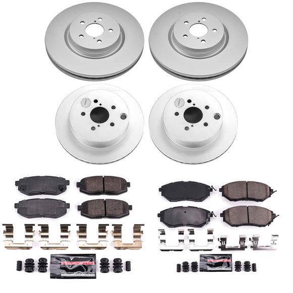Z23 Daily Driver Premium Carbon-Fiber Ceramic Brake Pad and Fully Coated Rotor K