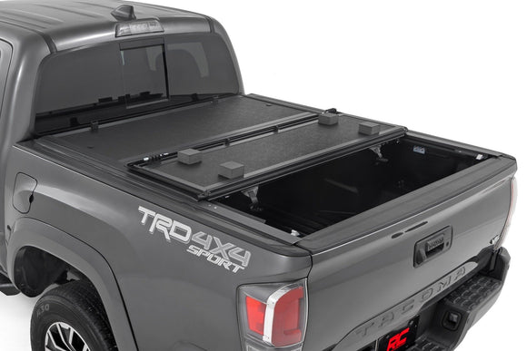 Rough Country Hard Low Profile Bed Cover For 6' Bed Toyota Tacoma 16-23