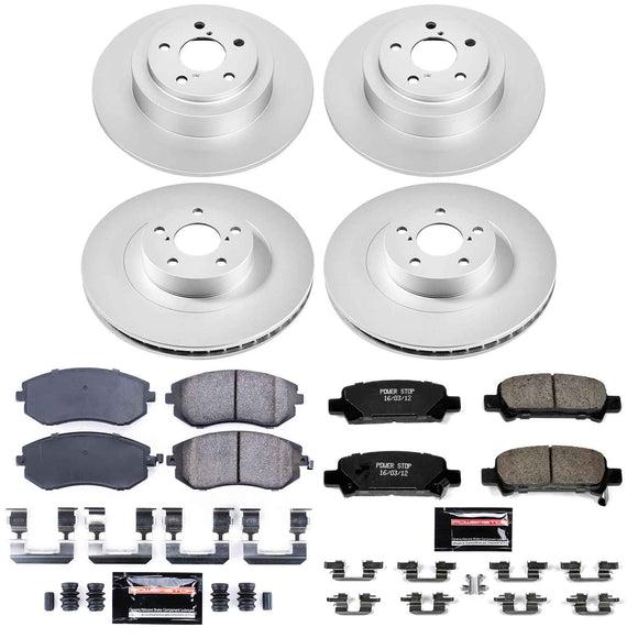 Z23 Daily Driver Premium Carbon-Fiber Ceramic Brake Pad and Fully Coated Rotor K