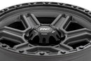 17x8.5 Rough Country 79 Series Gunmetal Gray 6x5.5 ET0 Wheel Rim