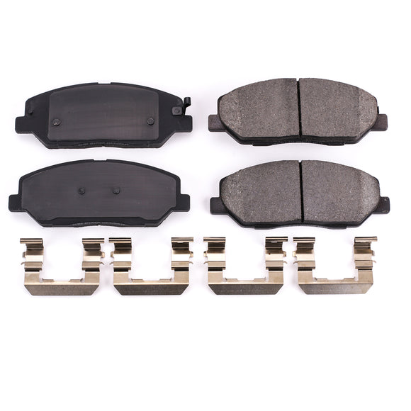 PowerStop Z17 Evolution Ceramic Brake Pads With Hardware