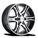 17x8 American Racing Mainline Black Wheel/Rim 6x139.7 17-8 6-139.7 ET0