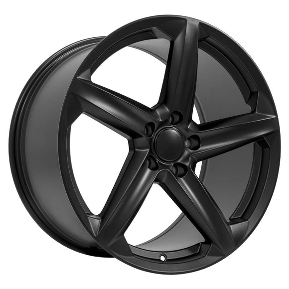 20" Replica CV02D fits Chevrolet C8 Corvette 20x11 Satin Black