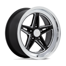 20X10 American Racing Vintage VN514 Groove Gloss Black 5x127 ET6 Wheel Rim