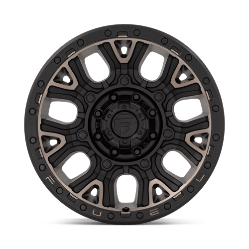 20x9 Fuel Off-Road D824 Traction Matte Black Double Dark Tint 8x165.1 ET1 Wheel