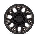 20x9 Fuel Off-Road D824 Traction Matte Black Double Dark Tint 8x165.1 ET1 Wheel