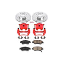 PowerStop Z23 Daily Driver Carbon-Fiber Ceramic Pads Drilled & Slotted Rotor & C
